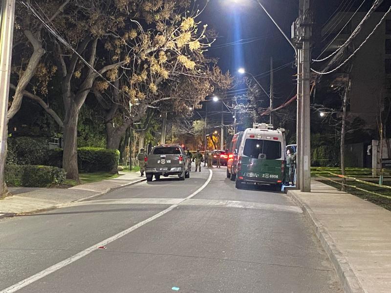 Imágenes de Carabineros por Vitacura tras encerrona