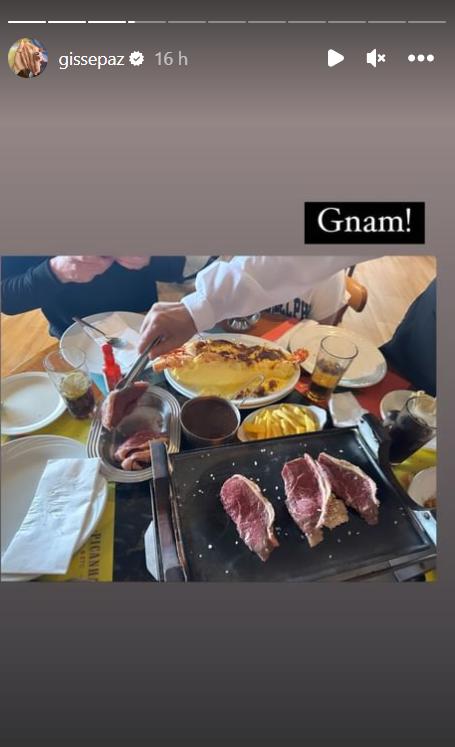 Gissella Gallardo junto a su familia en Brasil - Créditos: Instagram