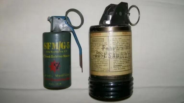 Policía de la Ciudad - Armas y granadas en Buenos Aires