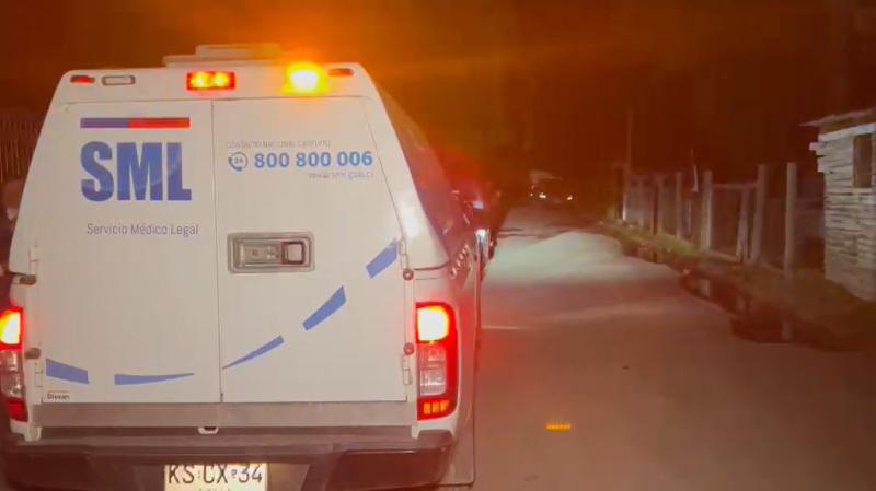 T13 - Servicio Médico Legal en incendio en Sagrada Familia, Región del Maule