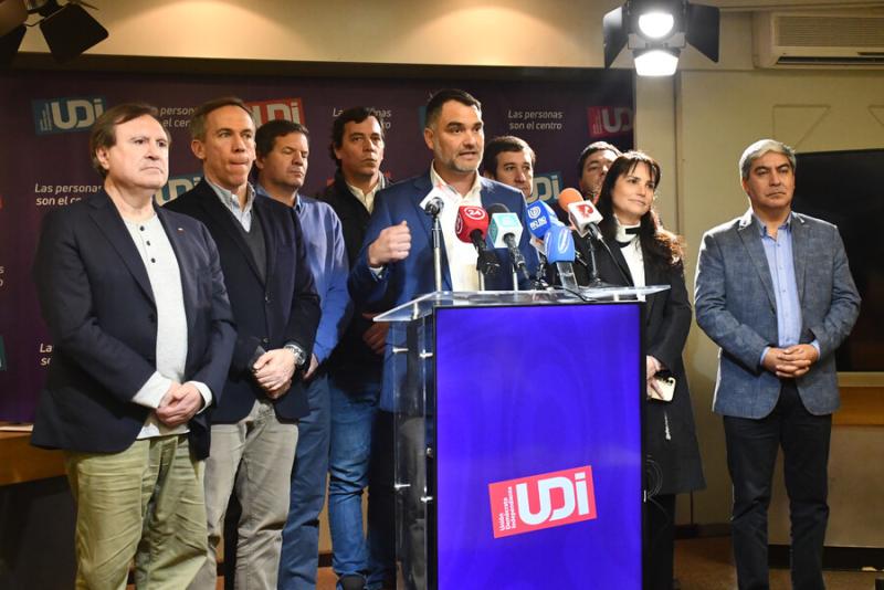 Agencia Uno - Presidente de la UDI, Javier Macaya