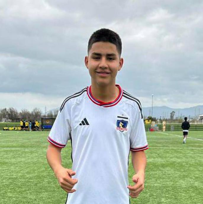 Romeo Leyton, la nueva promesa internacional de Colo Colo.