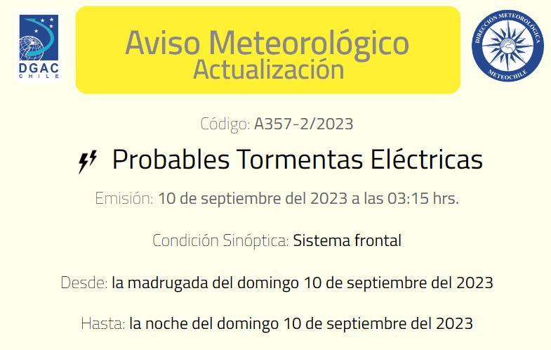 Meteorología - DGAC Chile