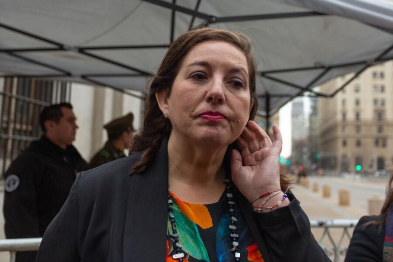 Agencia Uno - Presidenta del PS, Paulina Vodanovic