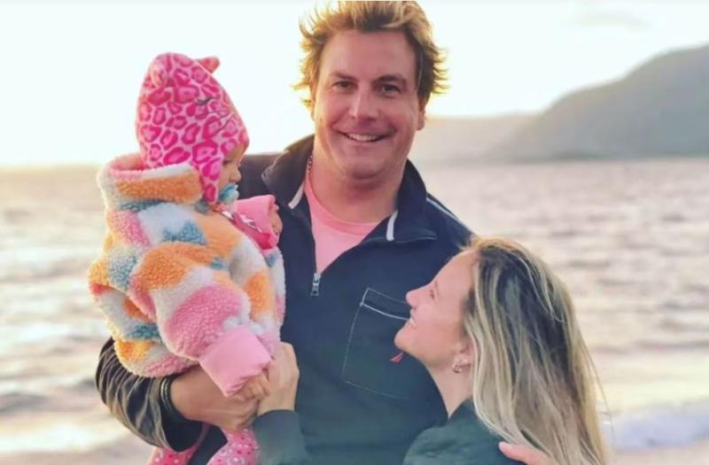 Rosemarie Dietz junto a su esposo, Cristóbal González, y su hija Catalina