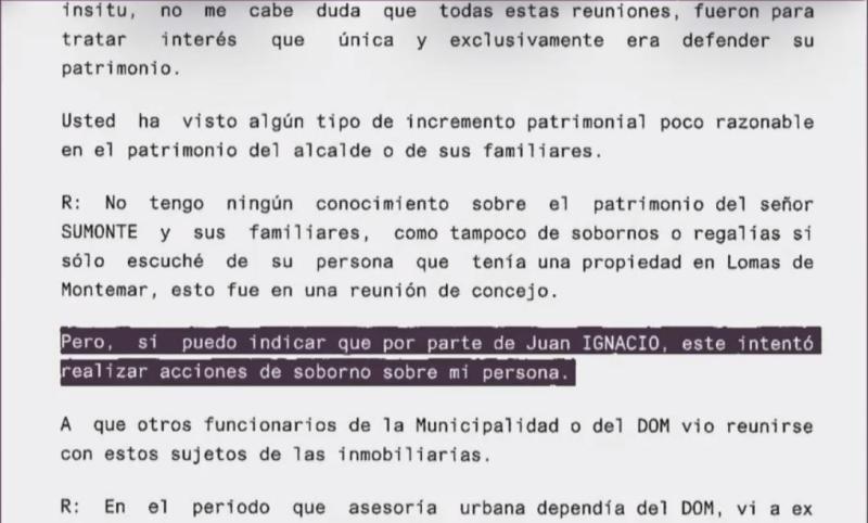 Socavones en Concón: Reportajes T13 revela investigación por posible soborno en Plan Regulador de Concón