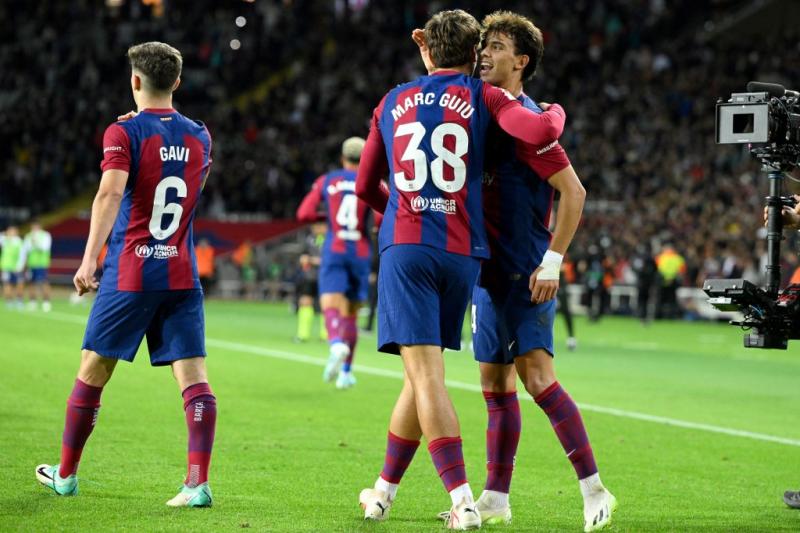 AFP - Marc Guiu, un debutante de 17 años, salva al Barça frente al Athletic