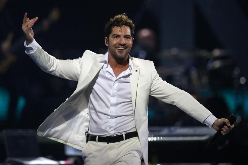 AFP - Cantante español, David Bisbal.