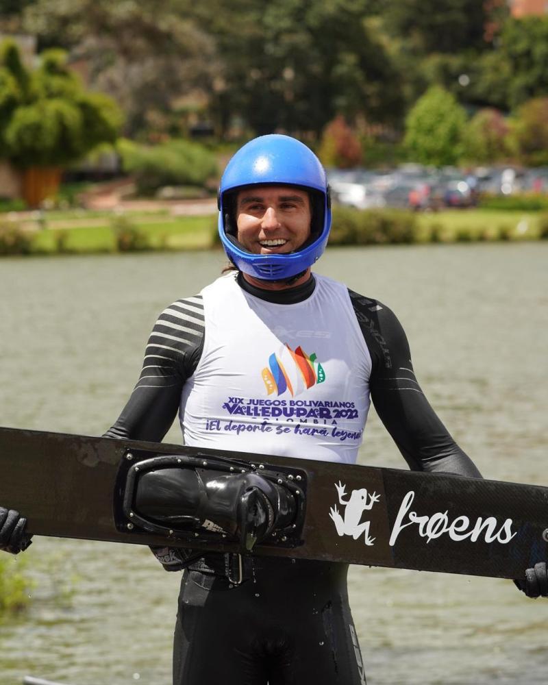 Emile Ritter le dio a Chile el segundo oro en Santiago 2023 - Créditos: Instagram