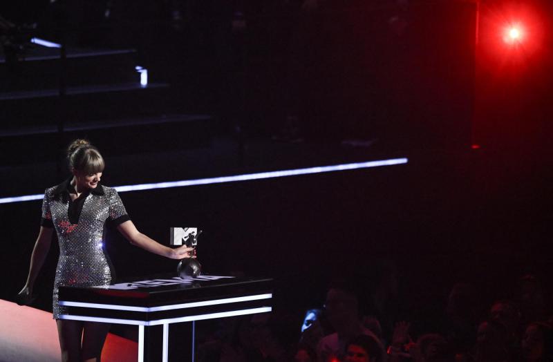 AFP - Taylor Swift en los MTV Europe Music Awards (EMA) 2022.