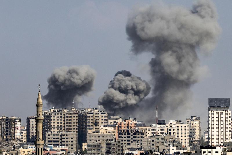 Ataques en Gaza - AFP