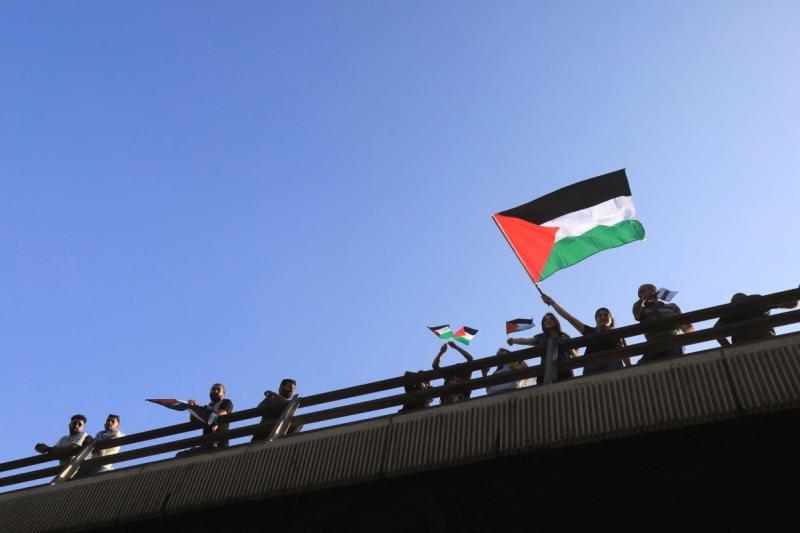 AFP - Palestinos en Gaza