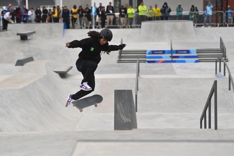 AFP - Rayssa Leal en Santiago 2023