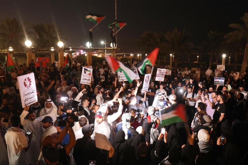 AFP - Protestas en ciudades del mundo en apoyo a Palestina por ataques en la Franja de Gaza