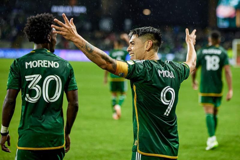 Felipe Mora volvió a anotar en la MLS - Crédito: Instagram