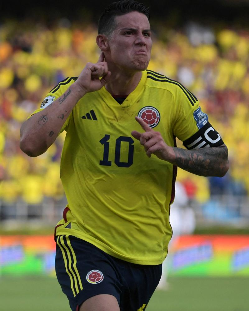 Colombia comenzó ganando este partido correspondiente a las Eliminatorias Sudamericanas. Imagen: Instagram.