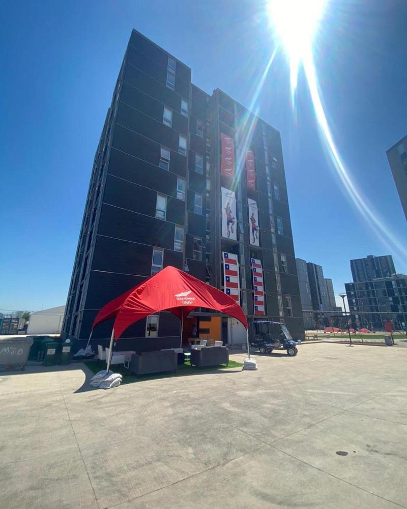 Departamento del Team Chile en la Villa Panamericana - Créditos: TeamChile