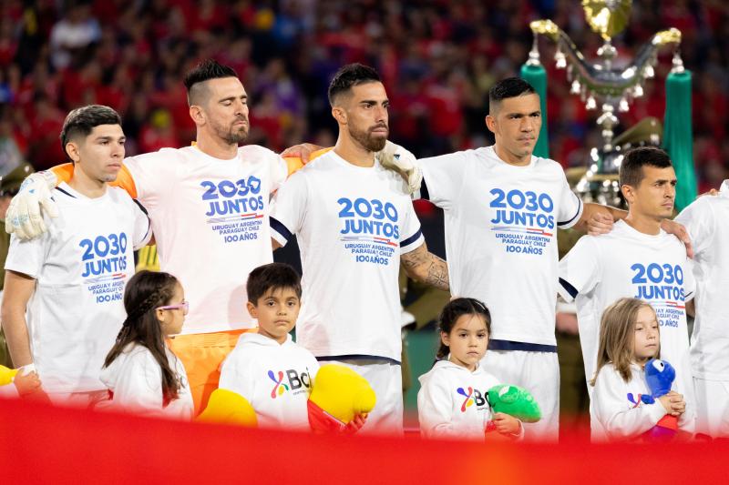 Argentina y Uruguay se mostraron contentos por quedarse con el Mundial 2030 - Créditos: Agencia UNO