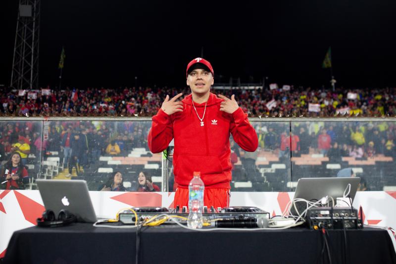 Pablito Pesadilla animará la fiesta en el partido de la Roja - Créditos: Agencia Uno