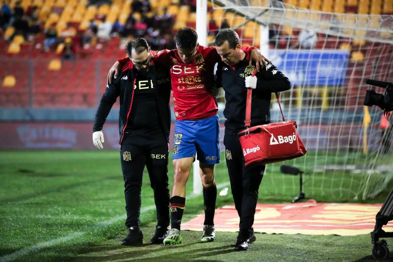 Vicente Conelli será baja en Unión Española por una grave lesión - Crédito: Agencia UNO