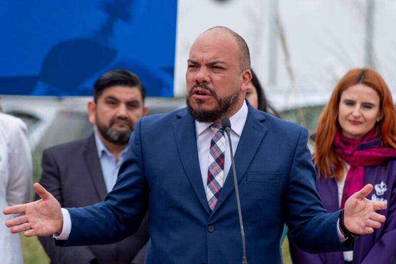 Agencia Uno - Subsecretario de prevención del Delito, Eduardo Vergara | | Autoridades presentan plan de seguridad para los Juegos Panamericanos