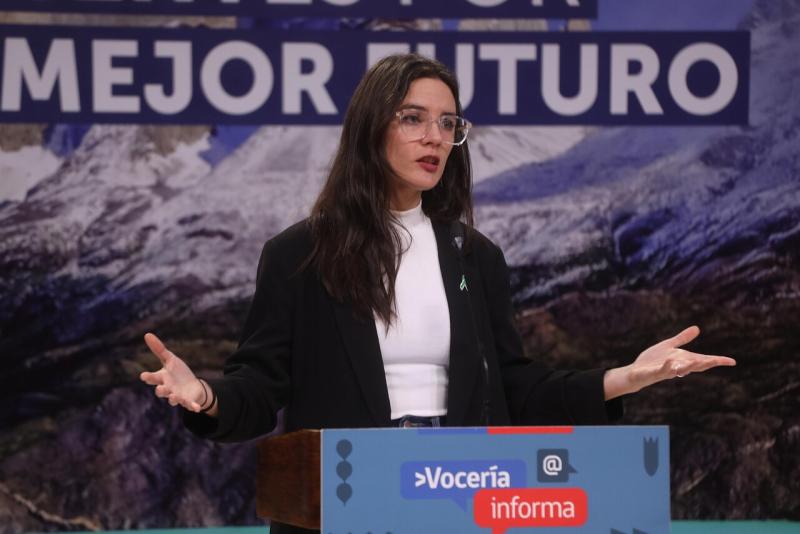 Vocería de la ministra Camila Vallejo - Agencia Uno