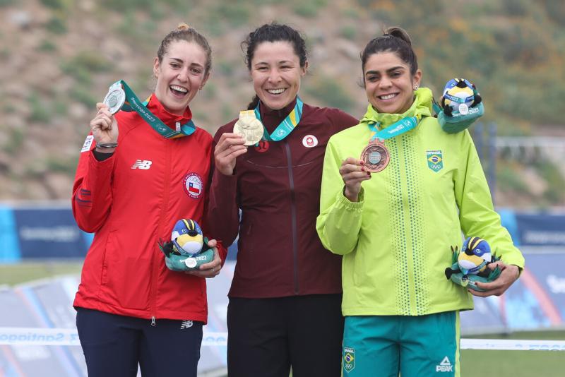 Catalina Vidaurre, hermana de Martín Vidaurre, gana la plata