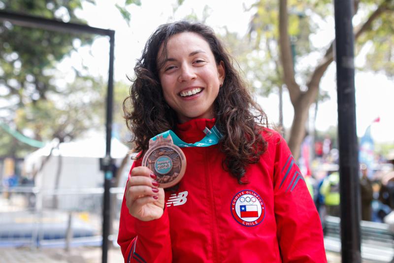 Agencia Uno - Aranza Villalón bronce en Santiago 2023