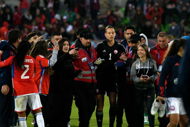 Christiane Endler no pudo ser homenajeada en Santiago 2023 - Crédito: Agencia Uno.