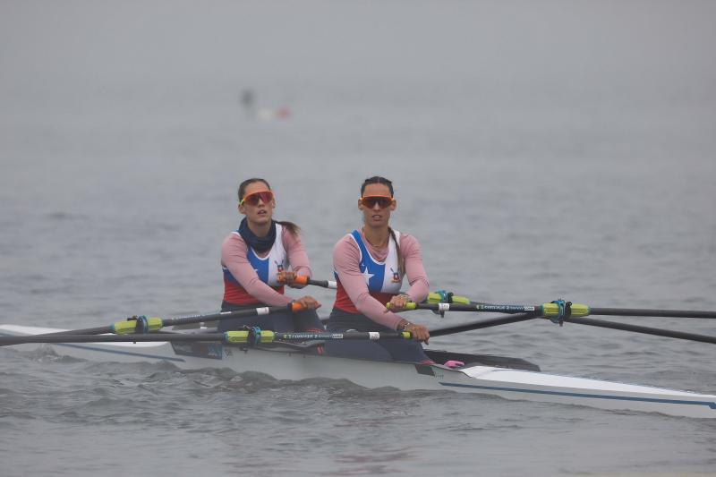 El Team Chile ha ganado 10 medallas gracias al remo en Santiago 2023. Imagen: Agencia Uno.