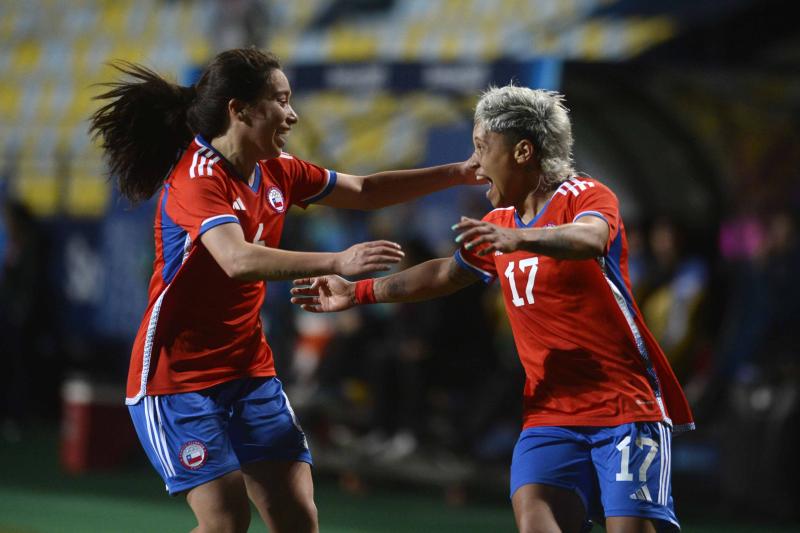 Fernanda Pinilla fue la autora de la apertura de la cuenta en la caída de a Roja frente a México. (Agencia UNO)