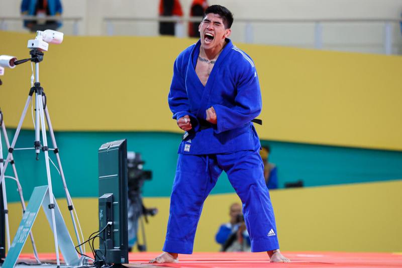 Agencia Uno - Jorge Pérez combate por el oro en el judo en Santiago 2023