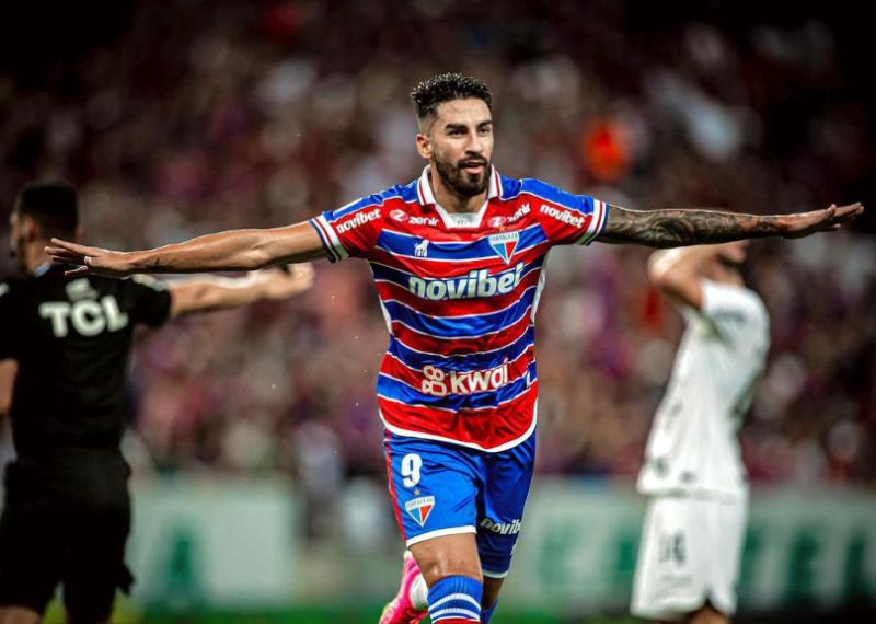 Juan Martín Lucero clasificó a la final de la Copa Sudamericana - Crédito: @martinlucero7