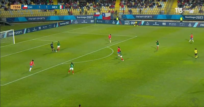 T13 - Grosero error de 'Tiane' Endler ante México.