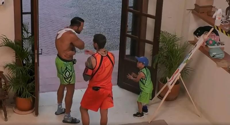 Canal 13 - Miguelito discutió con Fabio y Mateucci en "Tierra Brava"