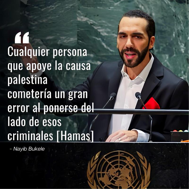 X @eduardomenoni por Nayib Bukele