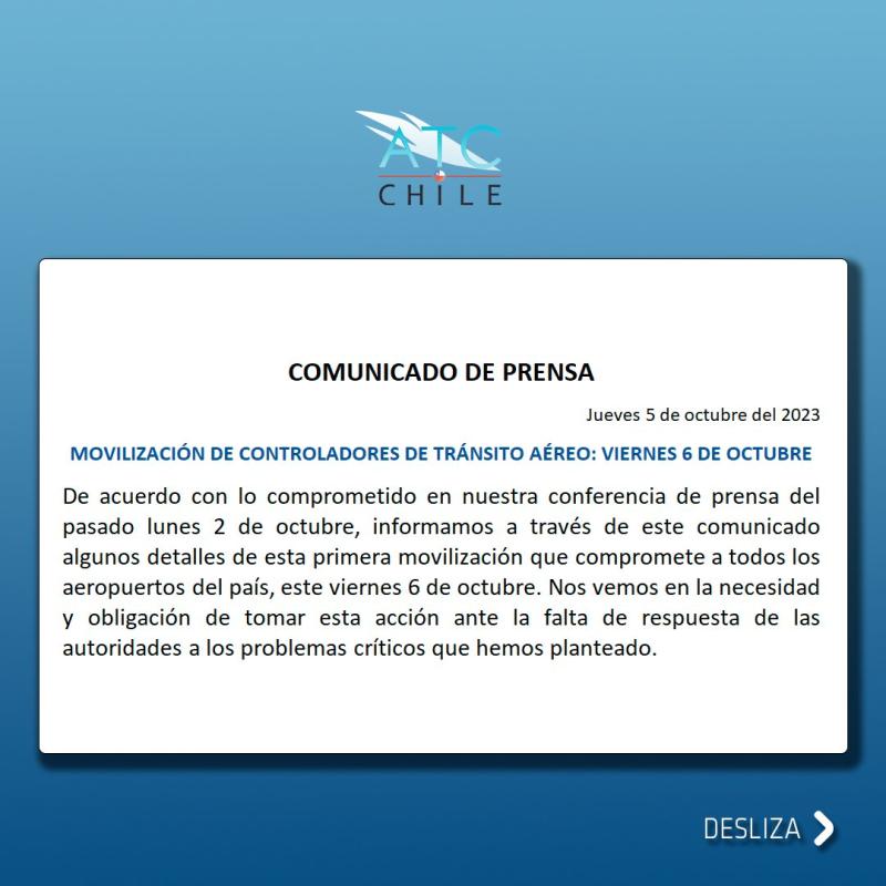 Paro de controladores aéreos