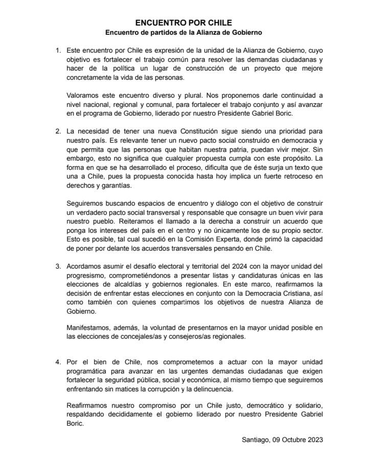 Conclave oficialista