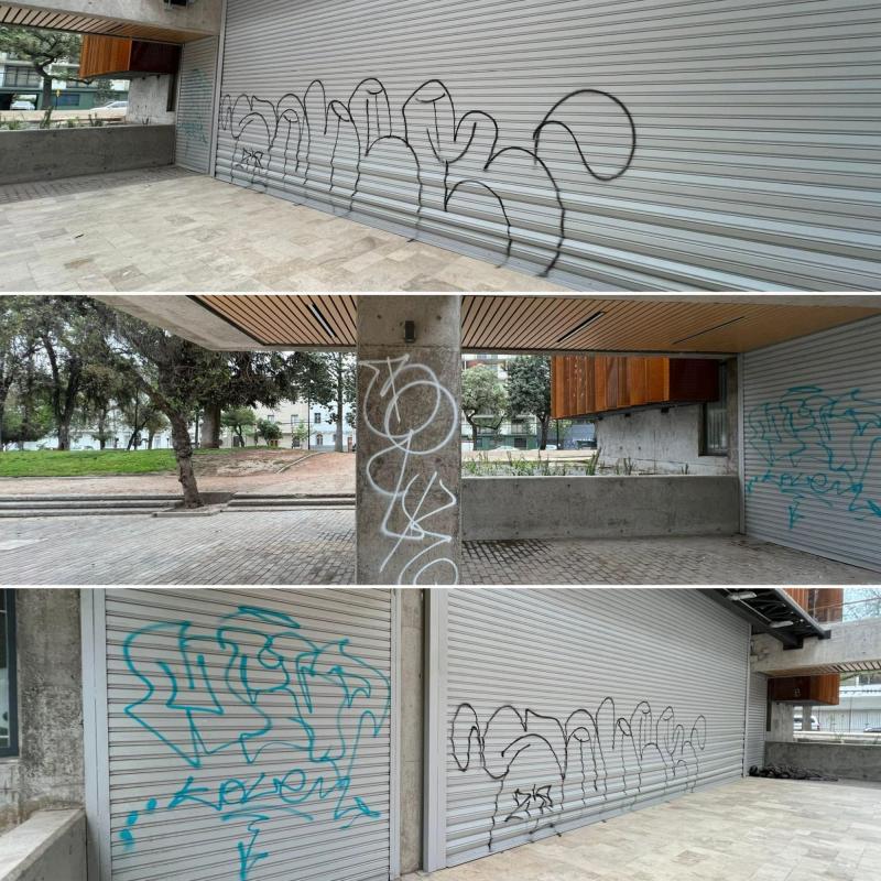 Municipalidad de Providencia - Vandalizan café literario