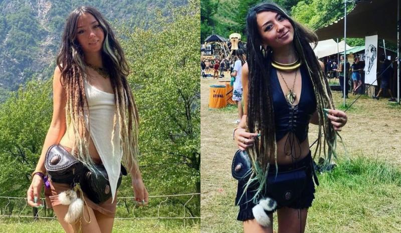 Shani Louk en Instagram