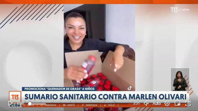 Colegio de Nutricionistas llama a legislar tras polémica campaña de quemador de grasa de Marlen Olivari