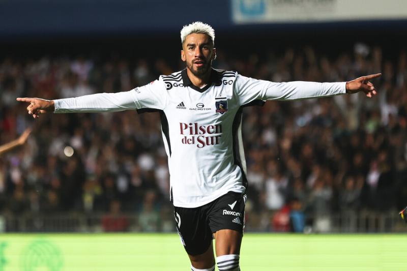 Juan Martín Lucero fue campeón con Colo Colo del Campeonato Nacional 2022. Imagen: Photosport.