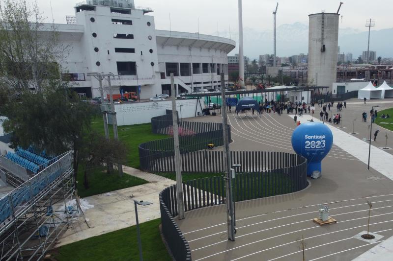 El estadio Nacional recibirá la inauguración de Santiago 2023 - Créditos: Photosport