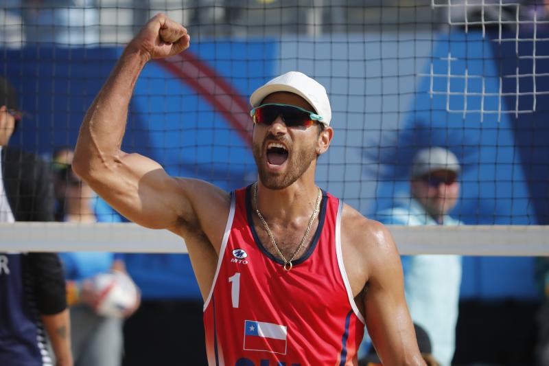 Primos Grimalt sumaron un nuevo bronce para el Team Chile en Santiago 2023. (Photosport)