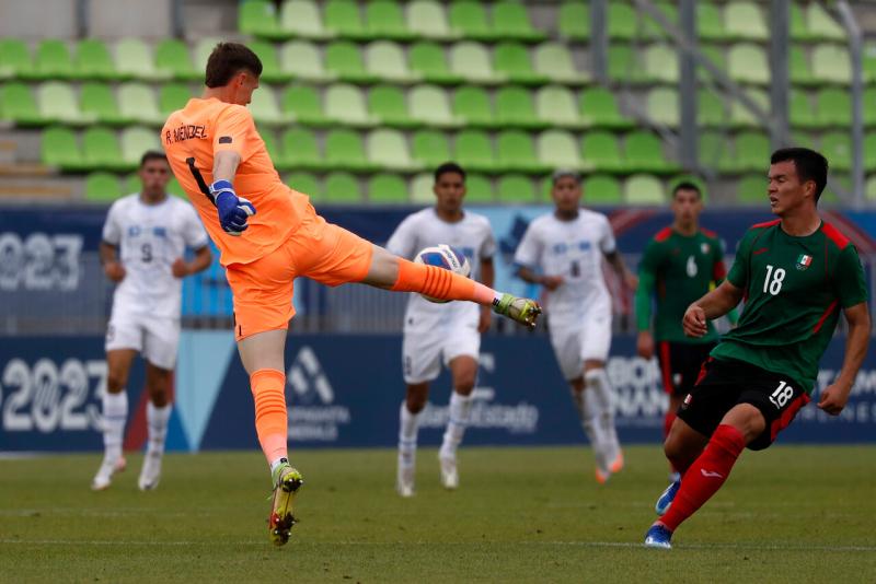 Uruguay no puede lograr una medalla en Santiago 2023. Imagen: Photosport.