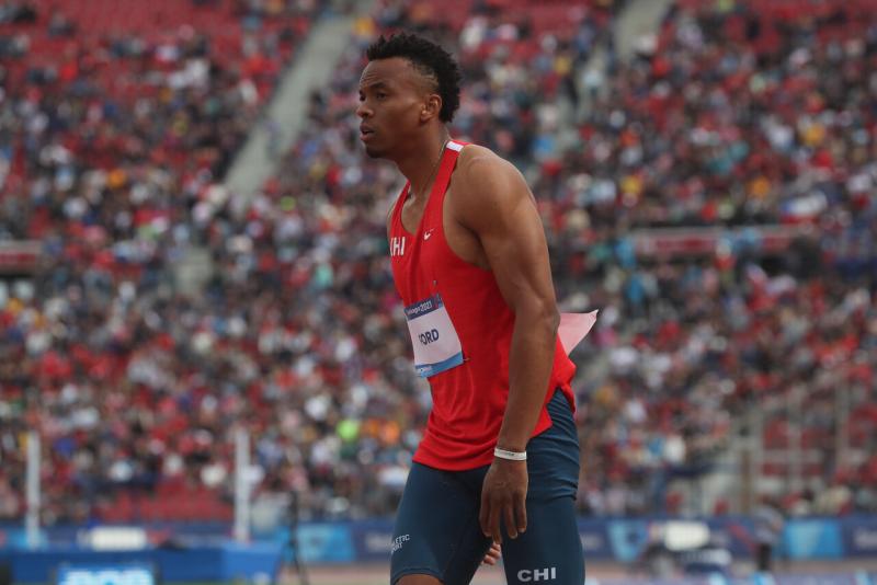 Santiago Ford competirá por Chile en Santiago 2023. Imagen: Photosport.