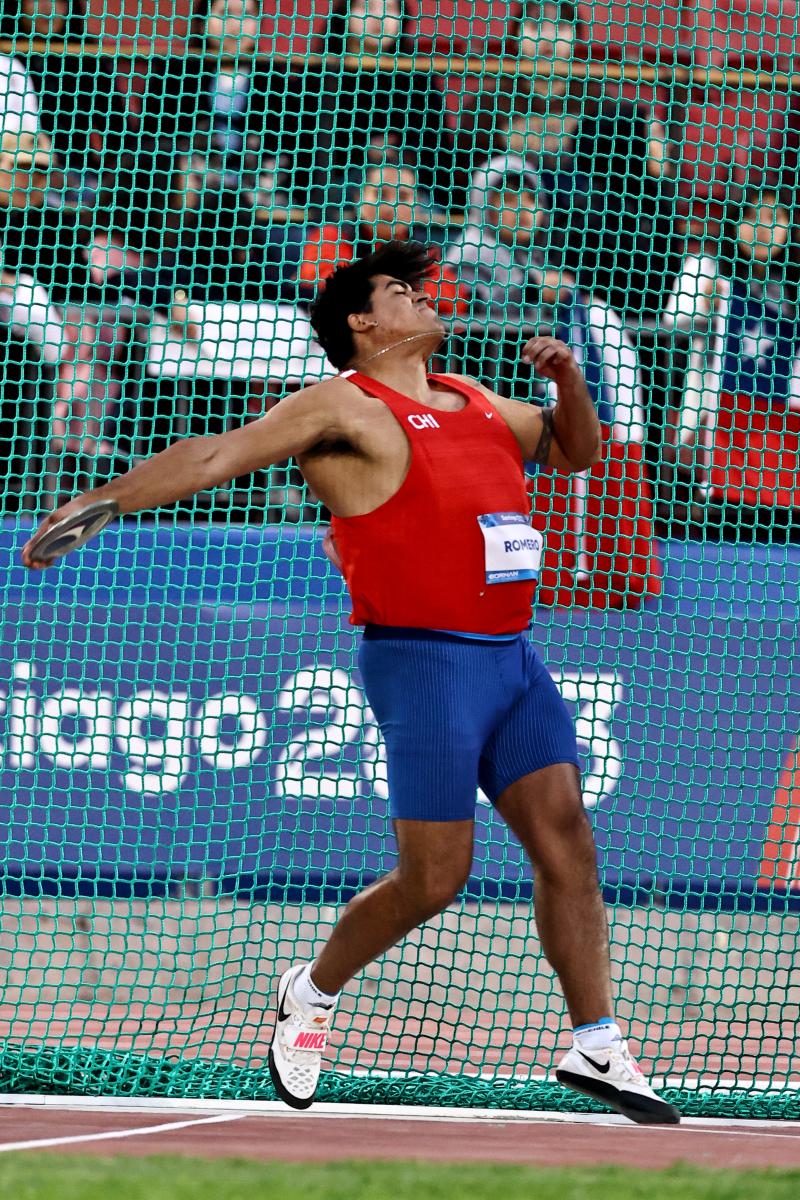 Claudio Romero en Santiago 2023 / Photosport