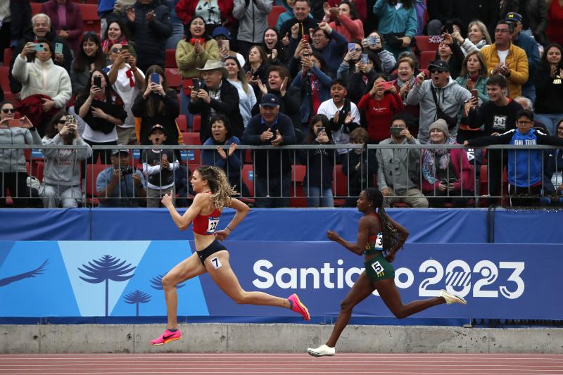 Martina Weil en Santiago 2023 / Photosport