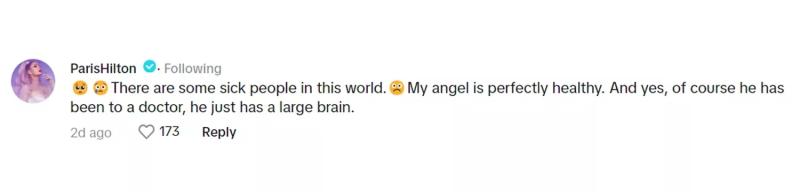 Captura - La respuesta de Paris Hilton