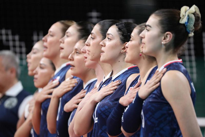 Agencia Uno - Vóleibol piso en Santiago 2023.